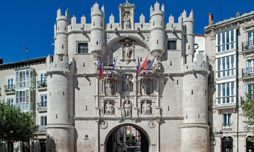 camino de Santiago en burgos - que ver - arco santa maria
